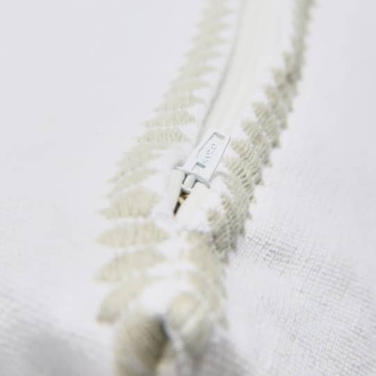 Hello Honey® Square Embroidered Multistripe Cotton Pillow Cover